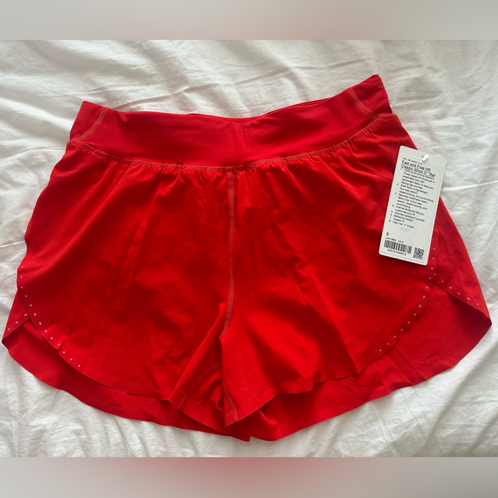 Lululemon Fast and Free Shorts